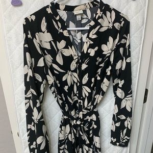 Black Floral Dress